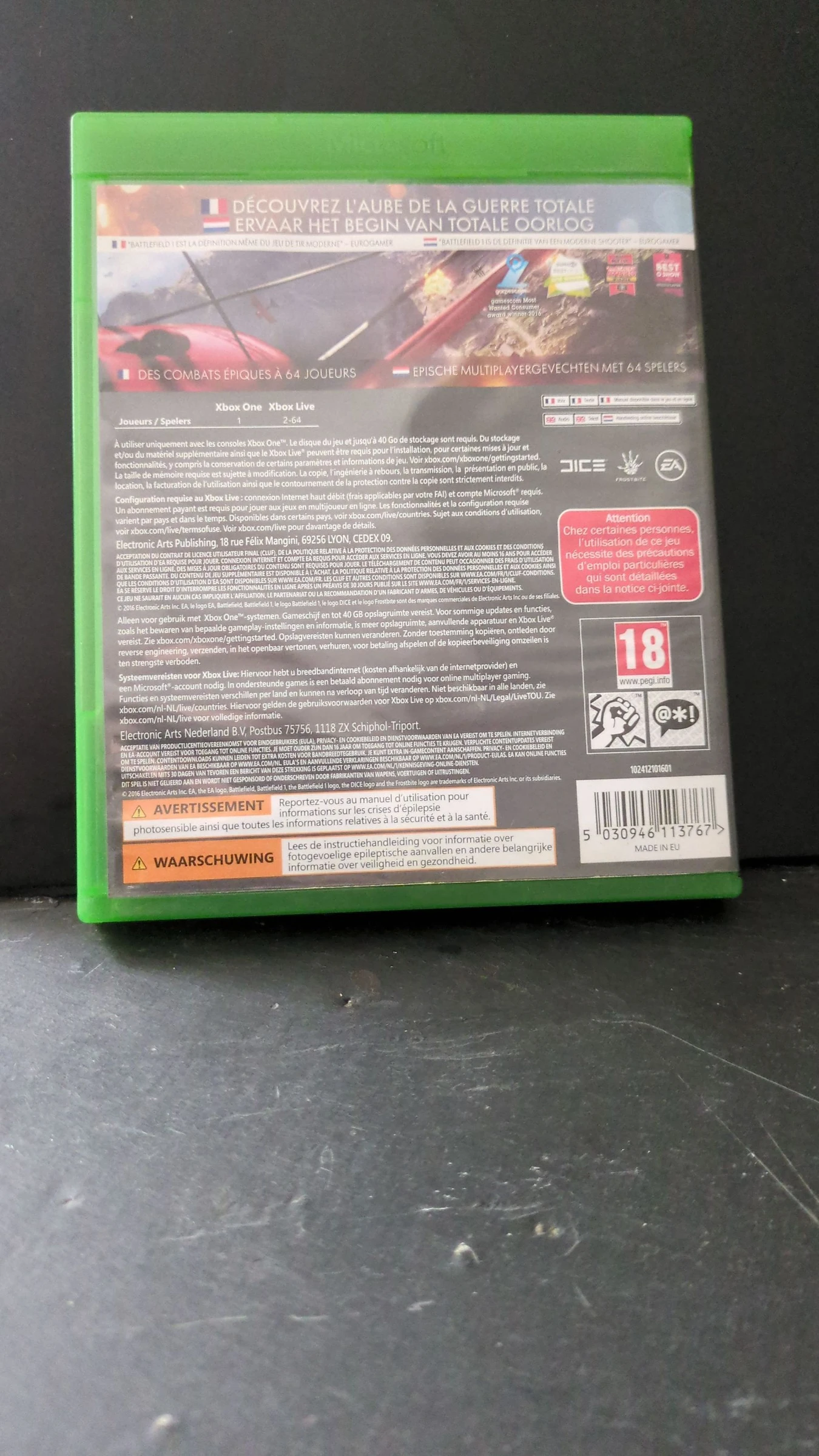 Jogo Xbox One Battlefield 1 – photo 2